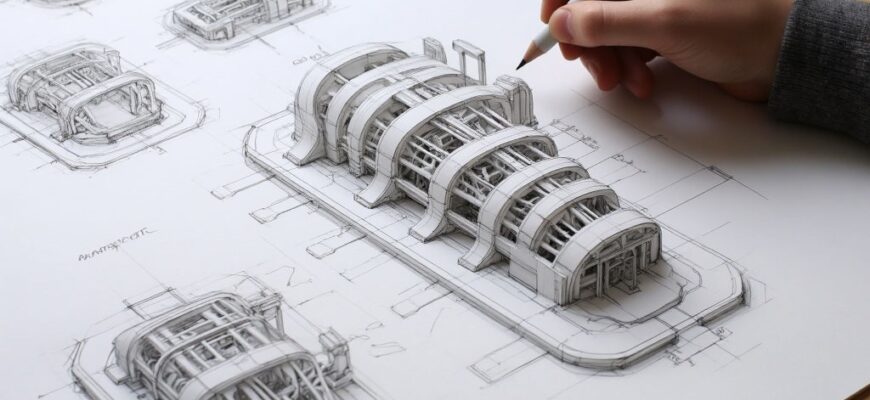 Адаптация художественного эскиза для промышленной 3D-печати: цифровой концепт на графическом планшете и партия готовых тиражированных 3D-моделей с сохранением авторской стилистики