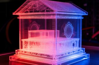 Инженер настраивает параметры лазера и экспозиции в ПО для фотополимерного 3D-принтера: калибровка мощности, времени слоя и зонной компенсации для точной печати