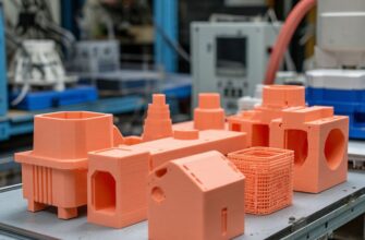 Инженер собирает электронное устройство в 3D-печатный корпус: проверка посадочных мест, креплений, вентиляции и кабель-менеджмента на готовом изделии
