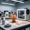 Персонализированные 3D-печатные изделия с индивидуальной гравировкой имён и логотипов: коллекция кастомизированных сувениров, брелоков и корпоративных подарков на демонстрационном стенде