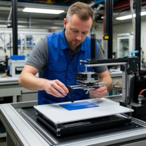 Инженер внедряет 3D-печатный компонент в традиционную сборочную линию: оценка гибридной производственной модели и синхронизация аддитивных и классических процессов