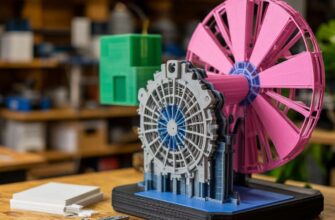 Коллекционер и художник расписывают высокодетализированную 3D-печатную миниатюру или реквизит: переход от цифровой 3D-модели к физической фан-коллекции с идеальной постобработкой