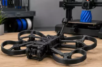Напечатанная на 3d принтере рама и крепления для fpv дрона