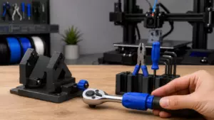 Оснастка и держатель для инструмента, напечатанные на 3d принтере