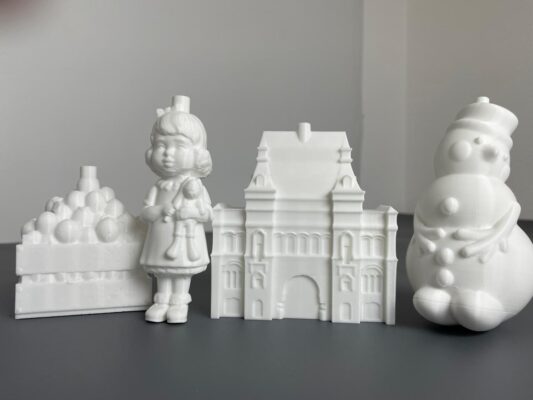 Фигурки и декоративные миниатюры, напечатанные на 3D-принтере